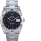 MINT Rolex DateJust Turn-O-Graph 116264 Steel Black White Gold Fluted Bezel Watch