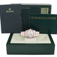MINT 2006 Rolex DateJust Turn-O-Graph 116261 Rose Gold Two Tone Steel White Watch