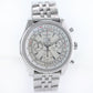 Breitling Bentley 6.75 Chronograph Silver Automatic Steel A44362 48.7mm Watch