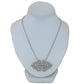 Vintage Estate Platinum 5.15ctw Multi-Cut Diamond Pendant 22" Necklace