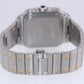 Mid-Size Cartier Santos Medium W2SA0007 4075 35mm Two Tone 18k Gold Steel Watch