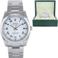 MINT Rolex Oyster Perpetual White Roman Oyster 114200 Watch with Box