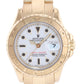 Ladies Rolex Yacht-Master White Sapphire 69628 29mm 18k Yellow Gold Watch Box