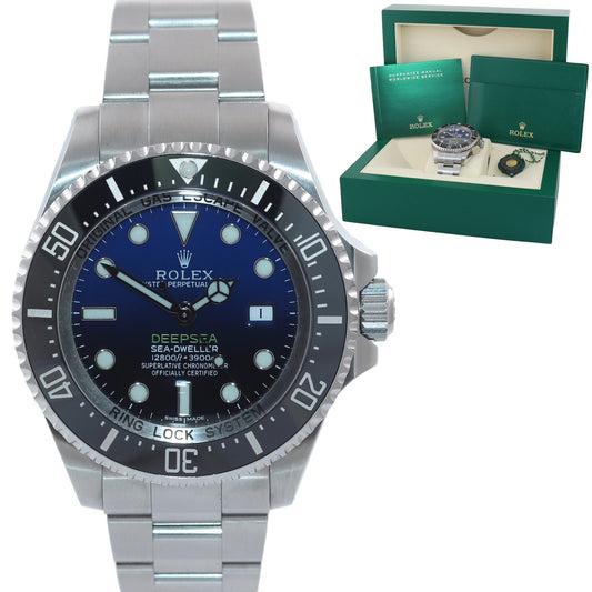 Rolex Sea-Dweller Deepsea James Cameron Blue 116660 44mm Watch Box